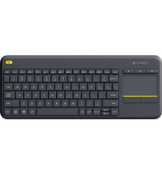 Logitech  K400Plus Keyboard, UK Wireless Touch, Black klaviatūra