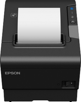 Epson TM-T88VI, USB, RS232, Ethern. 180 dpi, direct thermal, Black uzlīmju printeris