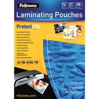 Fellowes laminating foils 175 µ, 303x426 mm A3, 100 pcs. (5308803) laminators