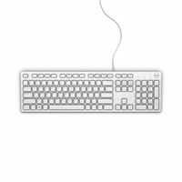DELL KB216 keyboard USB QWERTY US International White klaviatūra