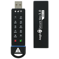 Apricorn Aegis Secure Key USB3 240GB New Retail USB Flash atmiņa