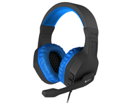 GENESIS ARGON 200 Gaming Headset, On-Ear, Wired, Microphone, Blue austiņas
