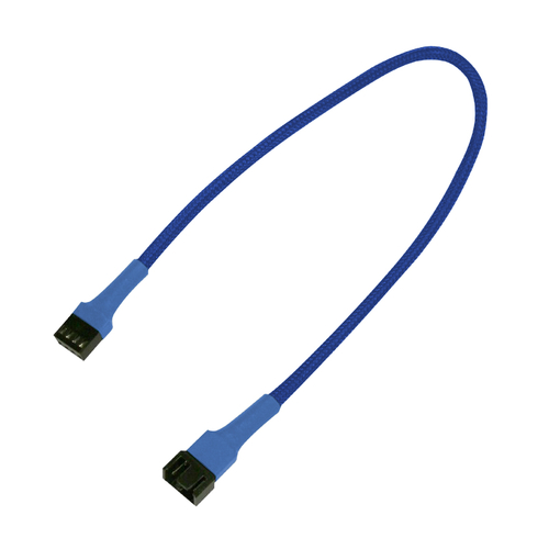 Kabel Nanoxia 3-Pin Verlangerung, 30 cm, grun kabelis, vads