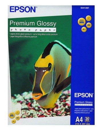 Epson A4 Premium Glossy Photo Paper papīrs