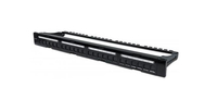 Intellinet  INT Patch Panel,19 Blank Blk 24Port,1U,Cable Management aksesuārs datorkorpusiem