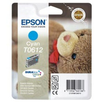 Epson Original T0612 cartridge cyan Blister 250 pages 8ml (C13T06124020) kārtridžs