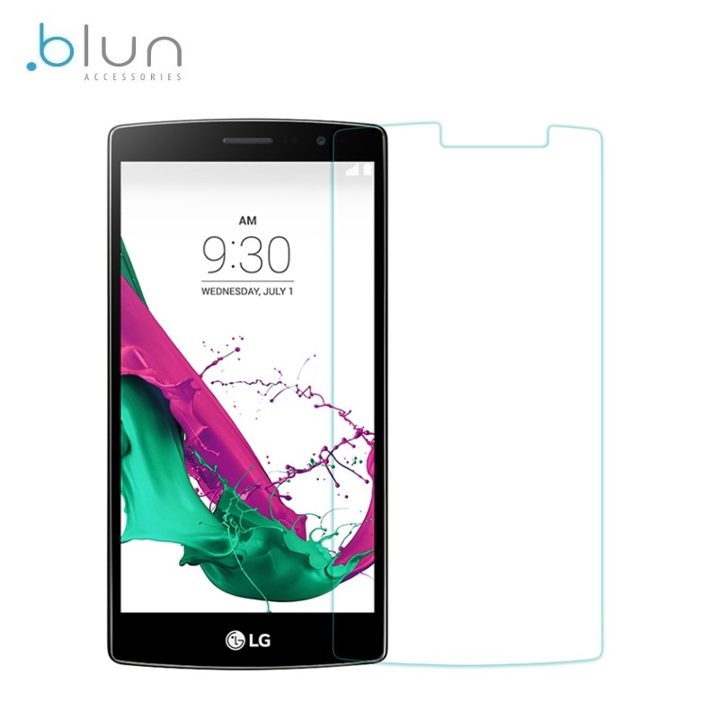 Blun Extreeme Shock 0.33mm / 2.5D Aizsargplēve-stiklss LG G4S H735 (EU Blister) aksesuārs mobilajiem telefoniem