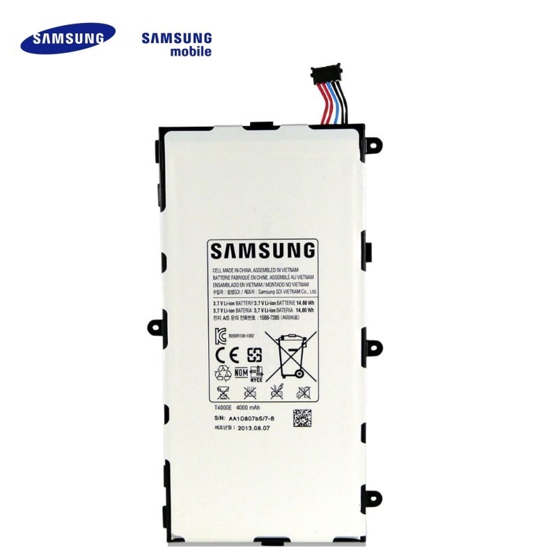 Samsung T4000E oriģināls Akumulators Galaxy Tab 3 7.0 SM-T210 T211 T215 Li-Ion 4000mAh (OEM) akumulators, baterija mobilajam telefonam