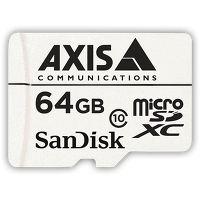 Axis SURVEILLANCE CARD 64 GB 10P drošības sistēma