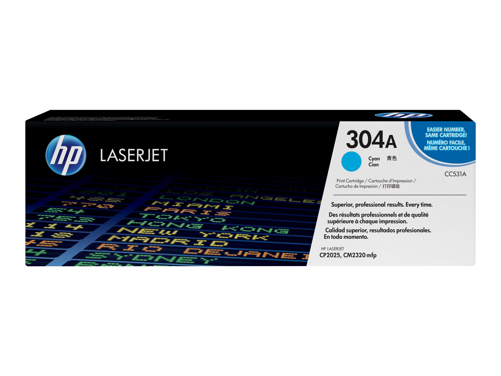 HP CC531A (original HP304A HP 304A; 2800 pages; blue) toneris