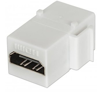 Intellinet HDMI inline coupler, Keystone type, F/F, white adapteris