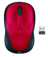 Logitech Wireless Mouse M235 Red WER Datora pele
