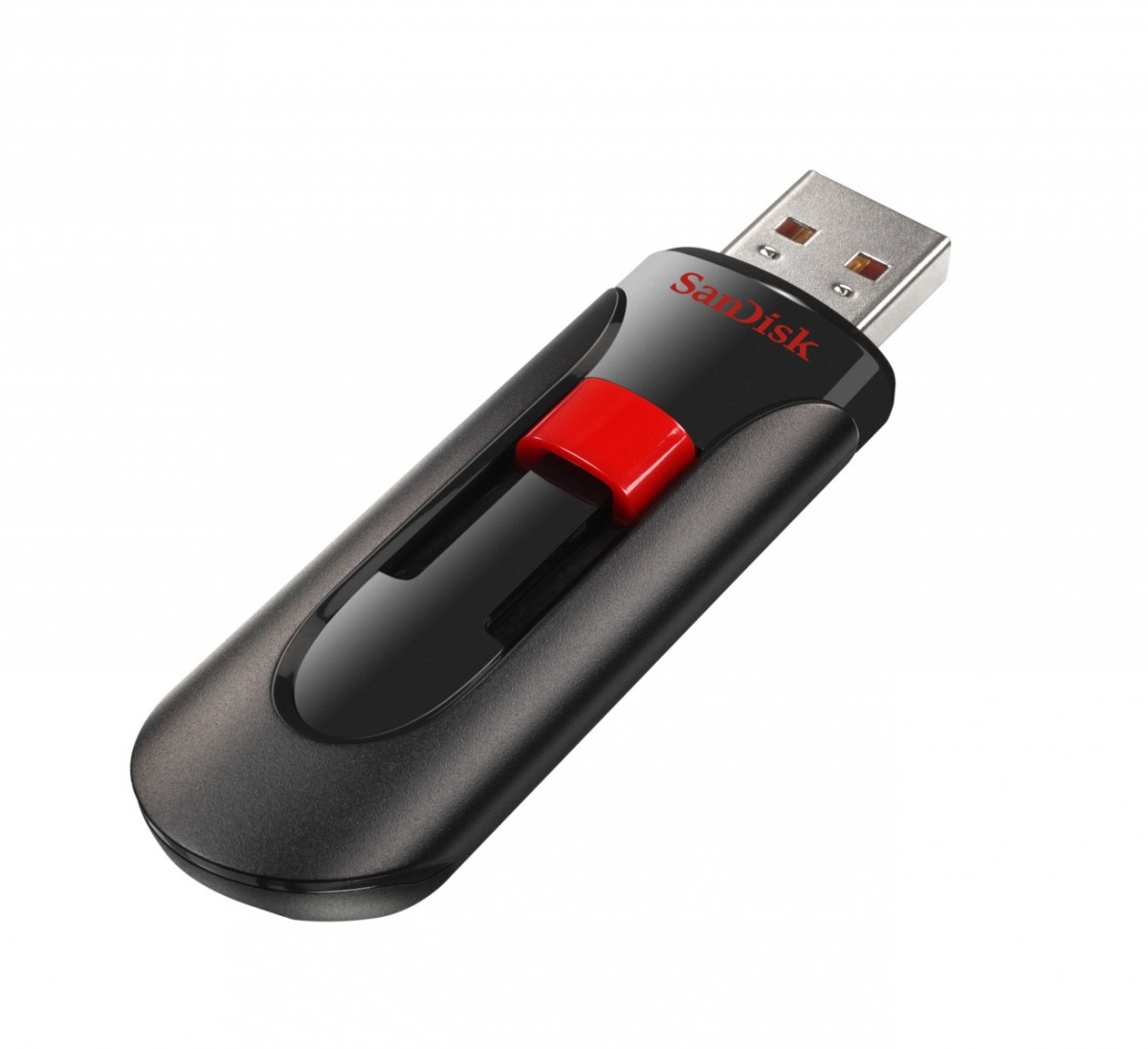Sandisk Flash Drive Cruzer Glide 64 GB,  USB 2.0, Black USB Flash atmiņa