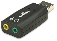 Manhattan Sound card Hi-Speed USB 3-D skaņas karte
