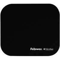 FELLOWES MOUSEPAD WITH MICROBAN BLACK peles paliknis