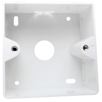 LOGILINK- Outlet Surface Mounting Box for Faceplates, pure white adapteris