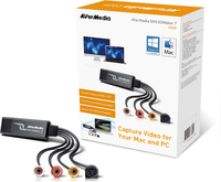 AVerMedia DVD EZMaker 7 - Video Capture Adapter - USB2.0 (61C039XX00BH) Satelītu piederumi un aksesuāri