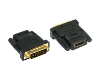 HDMI Adapter HDMI Typ A -> DVI(24+1) Bu/St