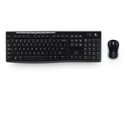 Logitech MK270 Wireless Desktop Spanisches Layout black klaviatūra