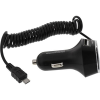 InLine USB KFZ Charger Stromadapter 12-24V inkl. Micro USB Kabel iekārtas lādētājs
