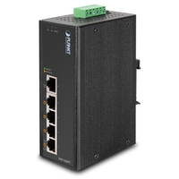 IP30 5-Port/TP POE Industrial Fast Ethernet Switch (-40 to 75 C) komutators