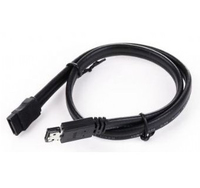Gembird CC-ESATA-DATA SATA cable 0.5 m Black kabelis datoram