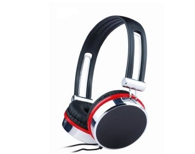 Gembird Music Headphone MHP-903  Black/Silver/Red austiņas