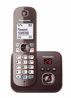 Panasonic KX-TG6821GA mocca brown telefons