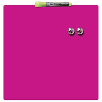 NOBO Quartet board 36x36 cm, pink, magnetic, dry-erase biroja tehnikas aksesuāri