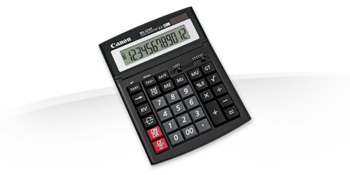 Canon WS-1210T, Black kalkulators