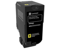 Lexmark 74C2SYE Laser cartridge yellow Lasertoner / Patrone (74C2SYE) kārtridžs