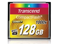 Transcend memory card 128GB Compact Flash 1000x atmiņas karte