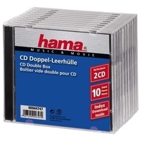 Hama CD Double Box 10pcs Jewel-Case 4007249447470