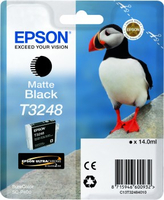 Epson T3248 Ink Cartridge, Matte Black kārtridžs