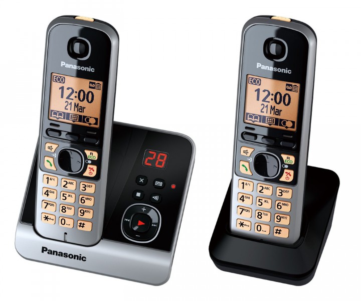 Panasonic KX-TG6722GB Duo bezvadu telefons
