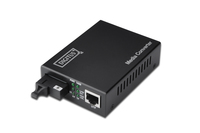 DIGITUS Professional Bidirectional Fast Ethernet Media Converter, RJ45 / SC datortīklu aksesuārs