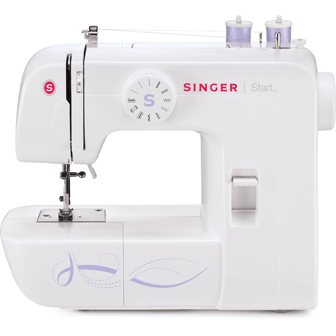 Singer Sewing machine START 1306 White, Number of stitches 6, Number of buttonholes 4 aksesuāri Mazās sadzīves tehnikas