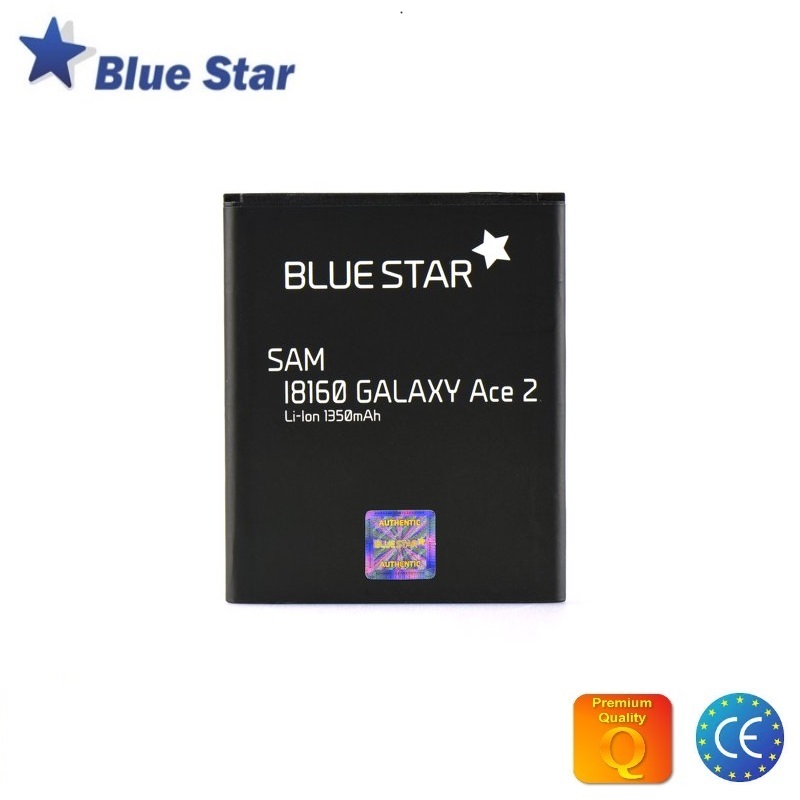 BlueStar Akumulators Samsung S7560 S7562 Trend i8160 Ace 2 Li-Ion 1350 mAh Analogs EB425161LU aksesuārs mobilajiem telefoniem