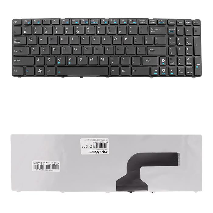 Qoltec Notebook Keyboard Asus K52 K52J K52JK K52JR K52F aksesuārs portatīvajiem datoriem