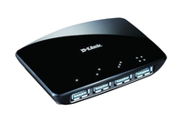 D-Link 108613 4-Port Superspeed USB 3.0 HUB komutators