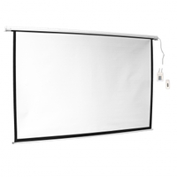 ART Display electric EM-120 16:9 120'' 265x150cm matte white with remote control ekrāns projektoram