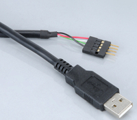 Akasa Externes zu Internes USB Kabel - 40 cm USB kabelis