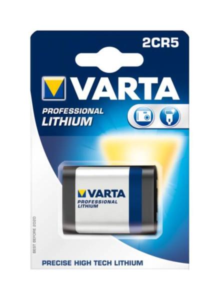 Varta Bateria Professional Photo 2CR5 Baterija