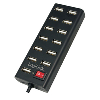 LogiLink  USB-HUB 13-Port komutators