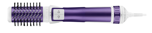ROWENTA rotējošs matu veidotājs Brush Activ Volume&Shine, 1000W, balta/violeta CF9530 Matu veidotājs