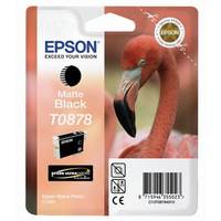 Ink Epson T0878 black Retail Pack BLISTER | Stylus Photo R1900 kārtridžs