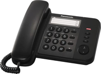 Panasonic KX-TS520FXB Black telefons