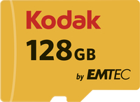 Kodak memory card microSDHC 128GB 85/20MB/s + adapter atmiņas karte