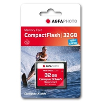 AgfaPhoto Compact Flash     32GB High Speed 300x MLC atmiņas karte