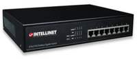 Intellinet Switch gigabit 8x 10/100/1000 Mbps PoE/PoE+ (802.3at/af) 140W endspan komutators